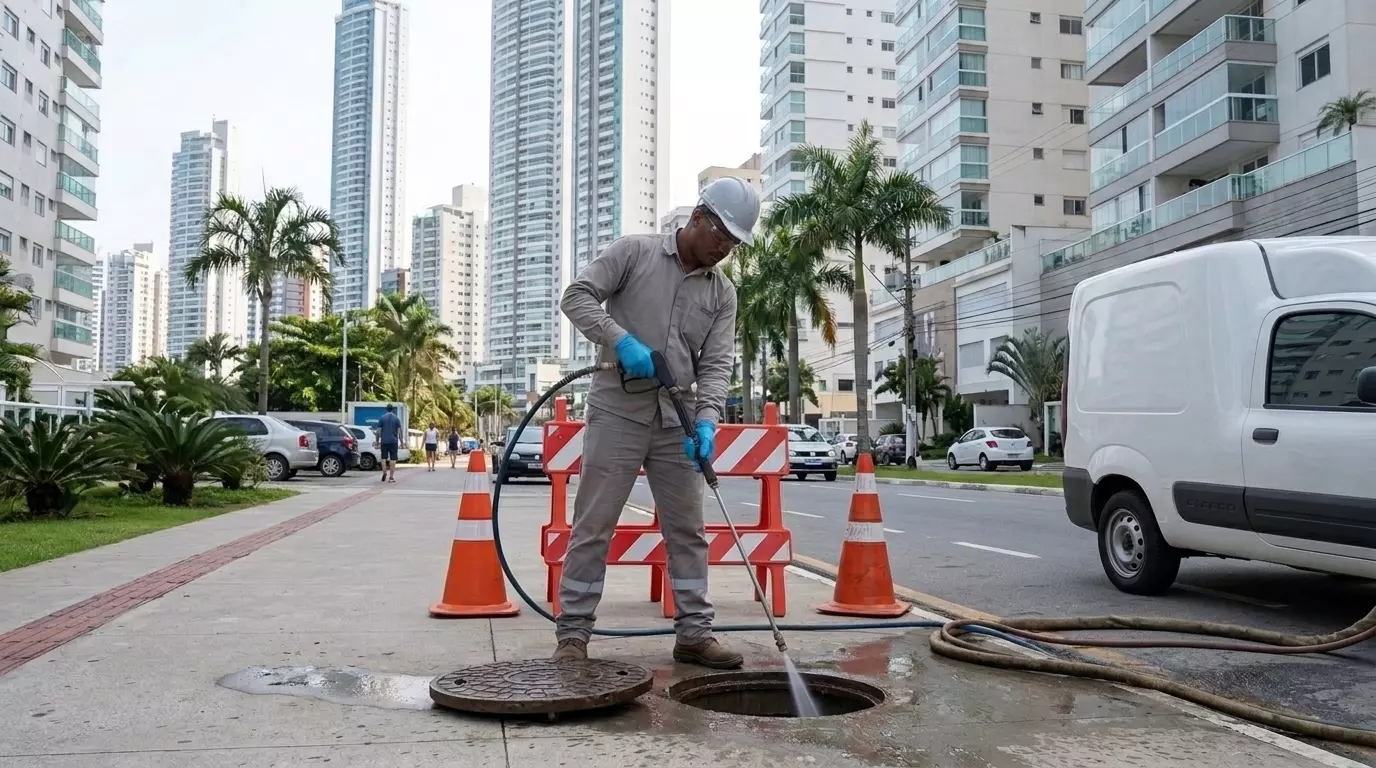No momento, você está visualizando Desentupidora de esgoto em Balneário Camboriú: soluções residenciais e comerciais